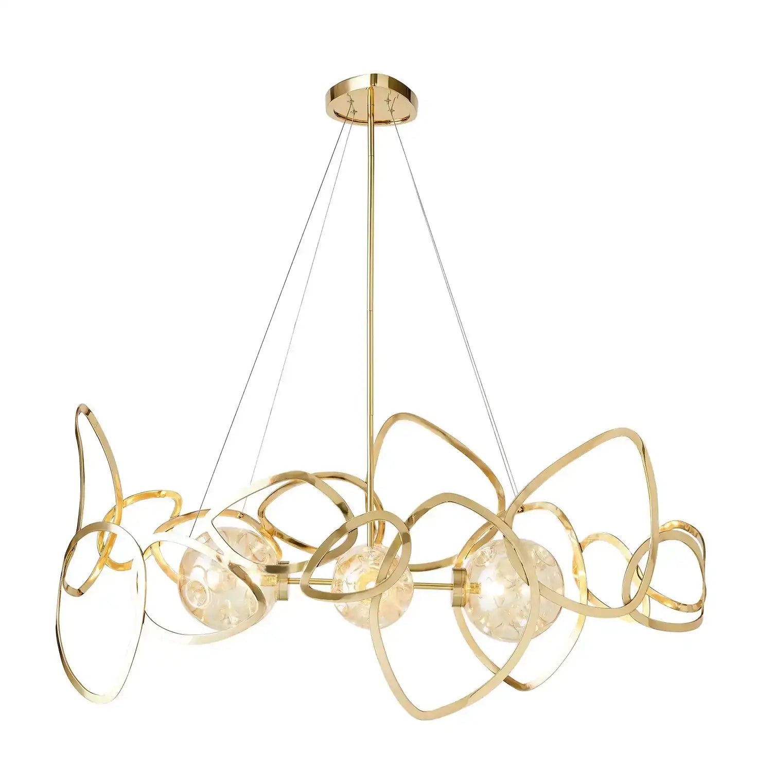 GLOBAL VIEWS, AURA CHANDELIER, CHANDELIER LIGHT