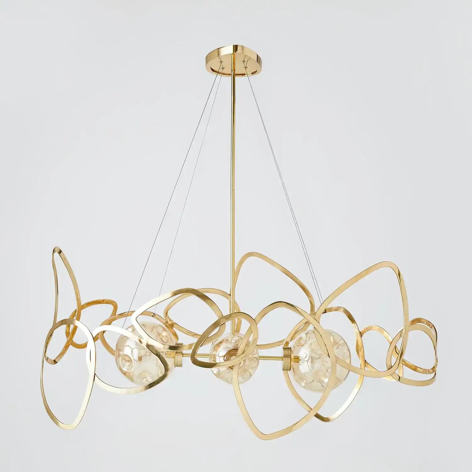 GLOBAL VIEWS, AURA CHANDELIER, CHANDELIER LIGHT