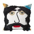 GLOBAL VIEWS JAG FRINGE PILLOW - Decorative Accents