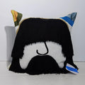 GLOBAL VIEWS JAG FRINGE PILLOW - Decorative Accents