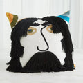 GLOBAL VIEWS JAG FRINGE PILLOW - Decorative Accents