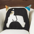 GLOBAL VIEWS JAG FRINGE PILLOW - Decorative Accents