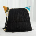 GLOBAL VIEWS JAG FRINGE PILLOW - Decorative Accents