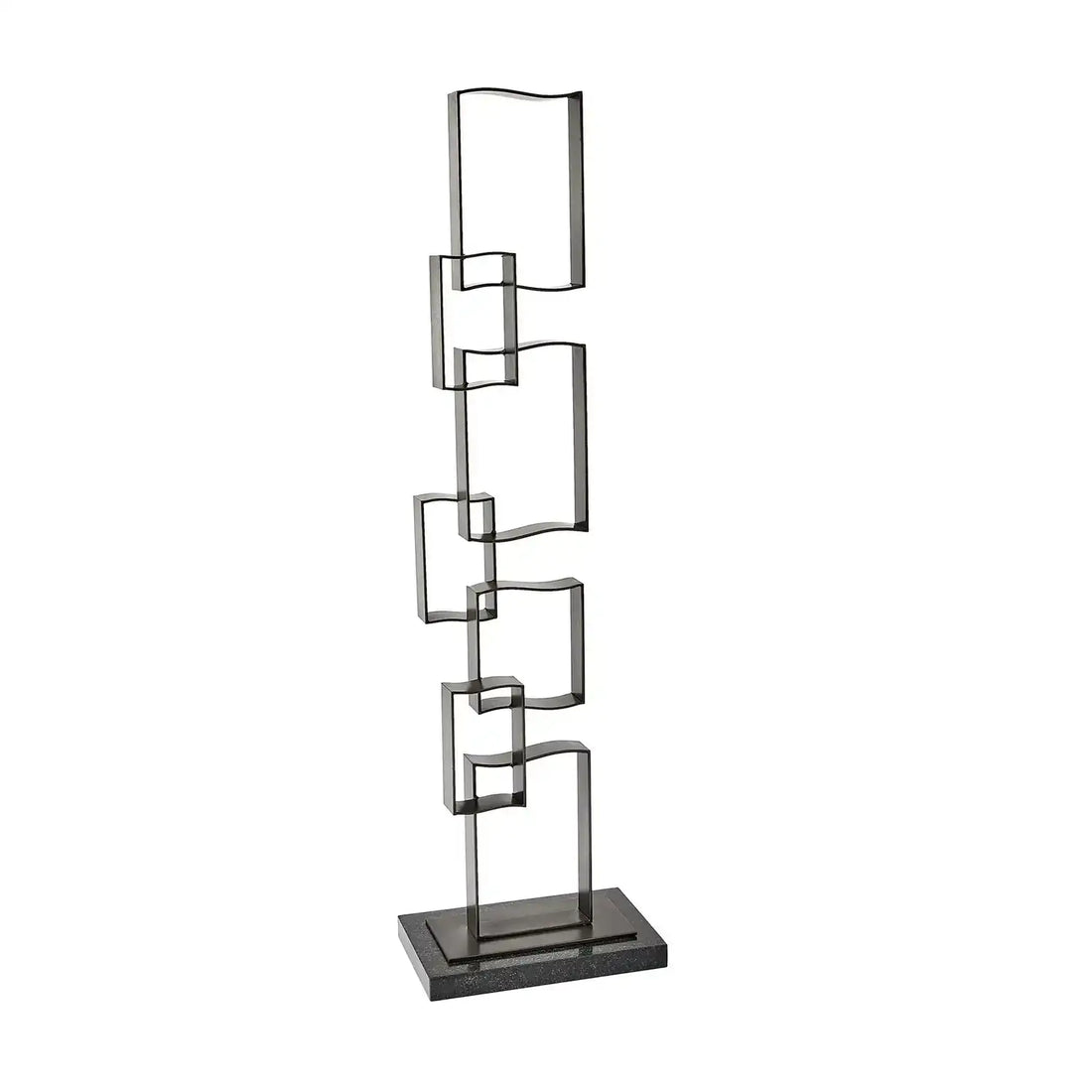 GLOBAL VIEWS BENT SQUARE SCULPTURE - Decorative Accents