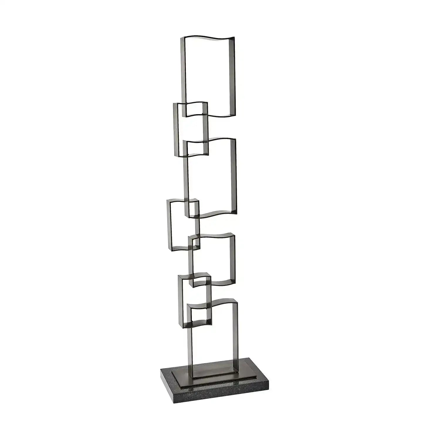GLOBAL VIEWS BENT SQUARE SCULPTURE - Decorative Accents