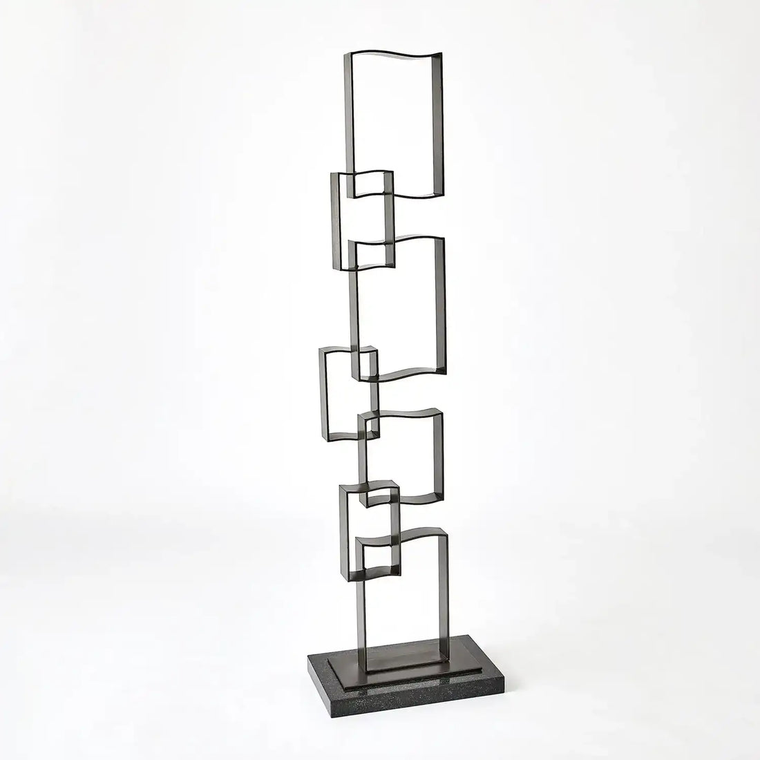 GLOBAL VIEWS BENT SQUARE SCULPTURE - Decorative Accents