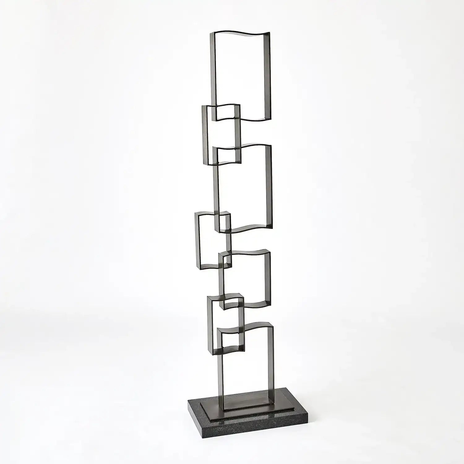 GLOBAL VIEWS BENT SQUARE SCULPTURE - Decorative Accents