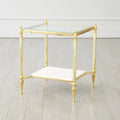 GLOBAL VIEWS MEDFORD SIDE TABLE - Side
