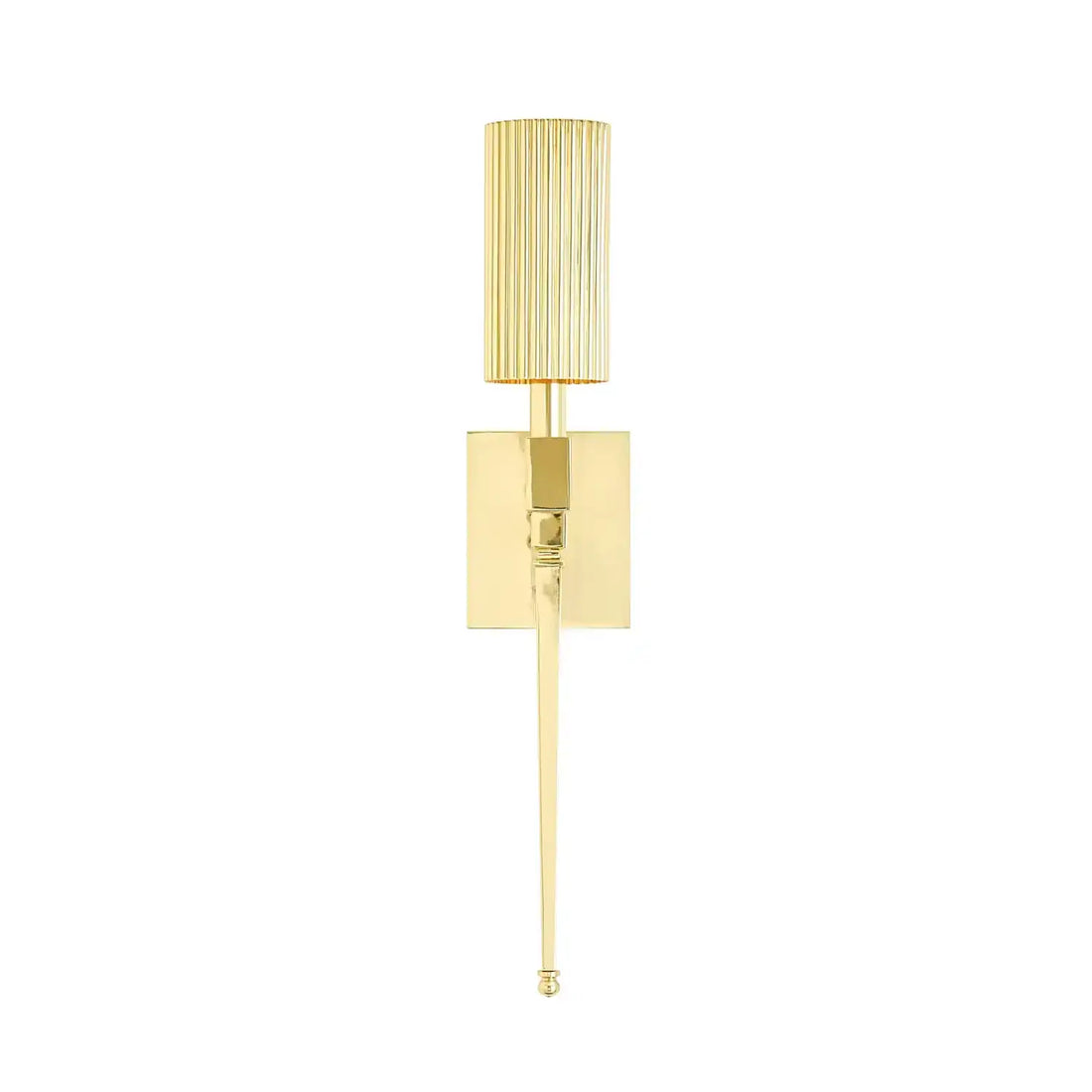 GLOBAL VIEWS, FLUTED SINGLE SCONCE, WALL SCONCES