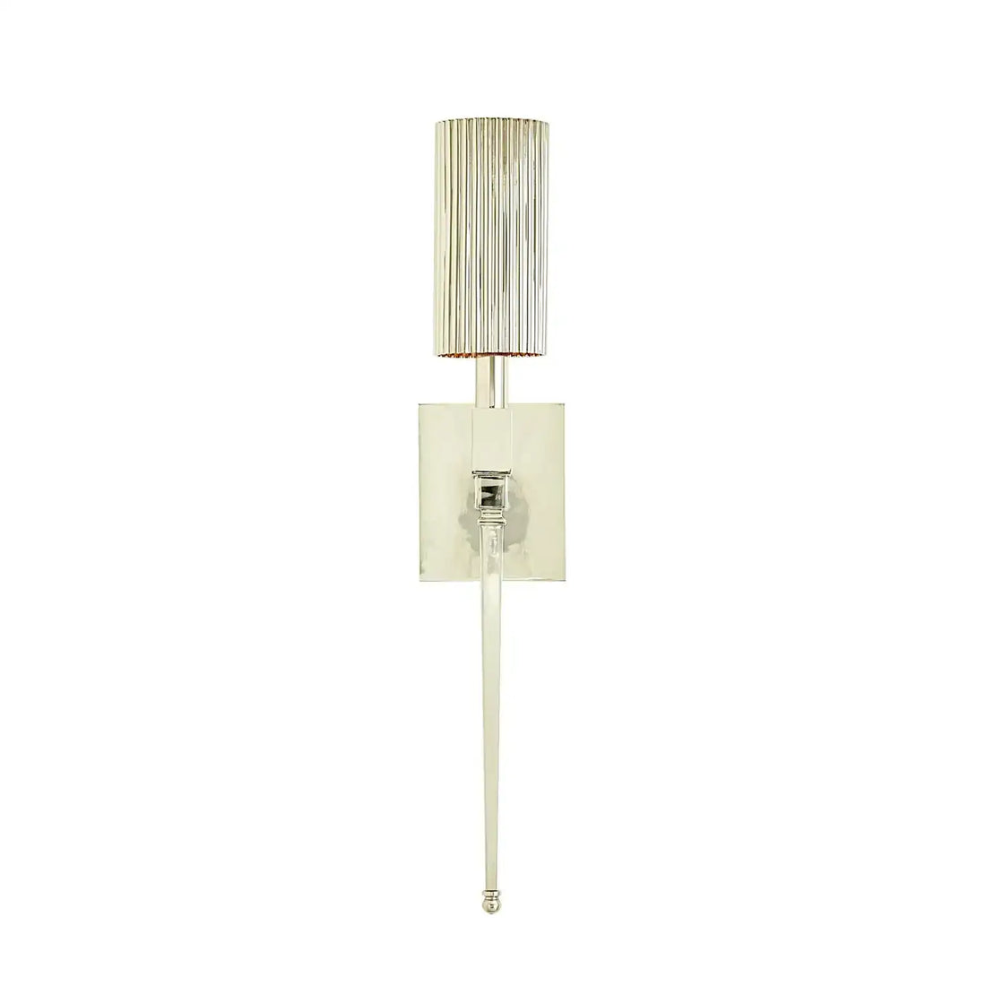 GLOBAL VIEWS, FLUTED SINGLE SCONCE, WALL SCONCES