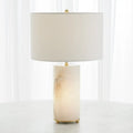 GLOBAL VIEWS, ALABASTER INNER LIGHT LAMP, TABLE LAMPS