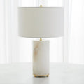 GLOBAL VIEWS, ALABASTER INNER LIGHT LAMP, TABLE LAMPS