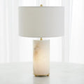 GLOBAL VIEWS, ALABASTER INNER LIGHT LAMP, TABLE LAMPS