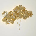 GLOBAL VIEWS, FIDDLE FIG LIGHTED WALL DECOR, WALL SCONCES