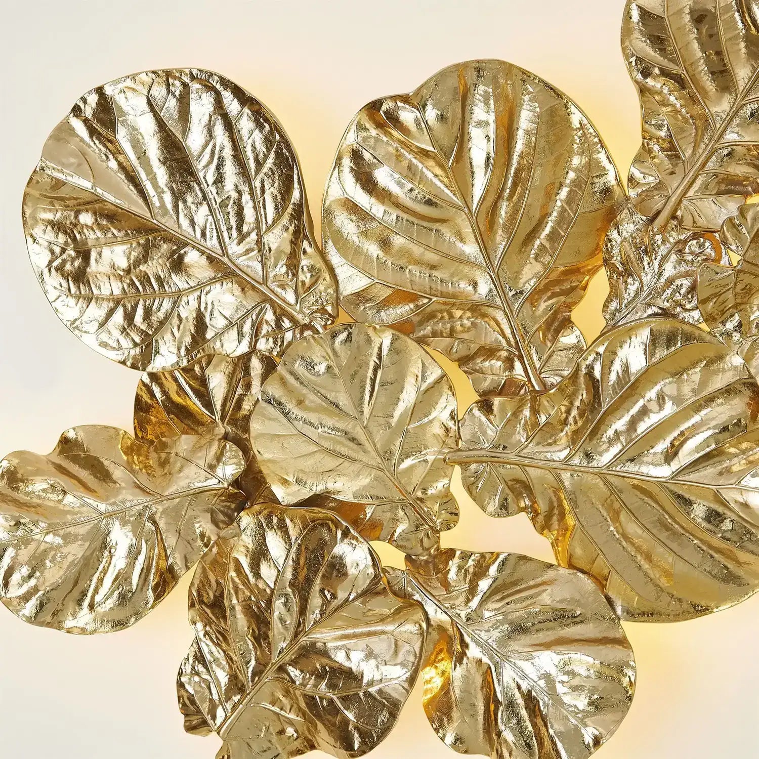 GLOBAL VIEWS, FIDDLE FIG LIGHTED WALL DECOR, WALL SCONCES