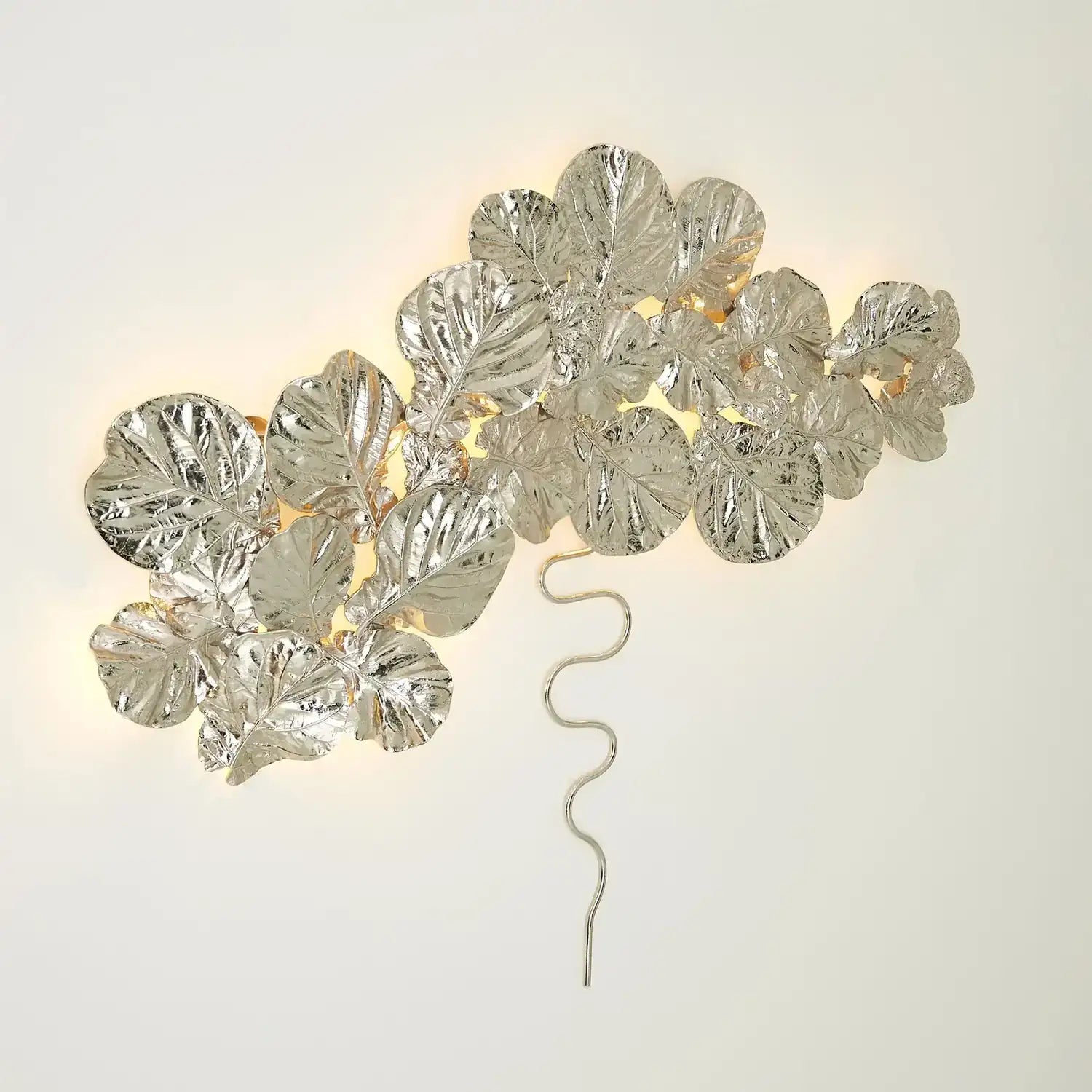 GLOBAL VIEWS, FIDDLE FIG LIGHTED WALL DECOR, WALL SCONCES