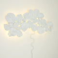 GLOBAL VIEWS, FIDDLE FIG LIGHTED WALL DECOR, WALL SCONCES