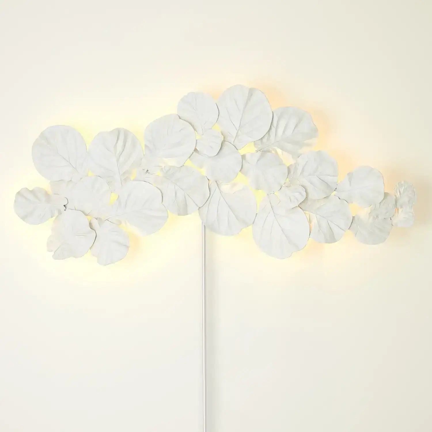 GLOBAL VIEWS, FIDDLE FIG LIGHTED WALL DECOR, WALL SCONCES