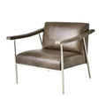 GLOBAL VIEWS L. BROOKS LEATHER CHAIR - Lounge