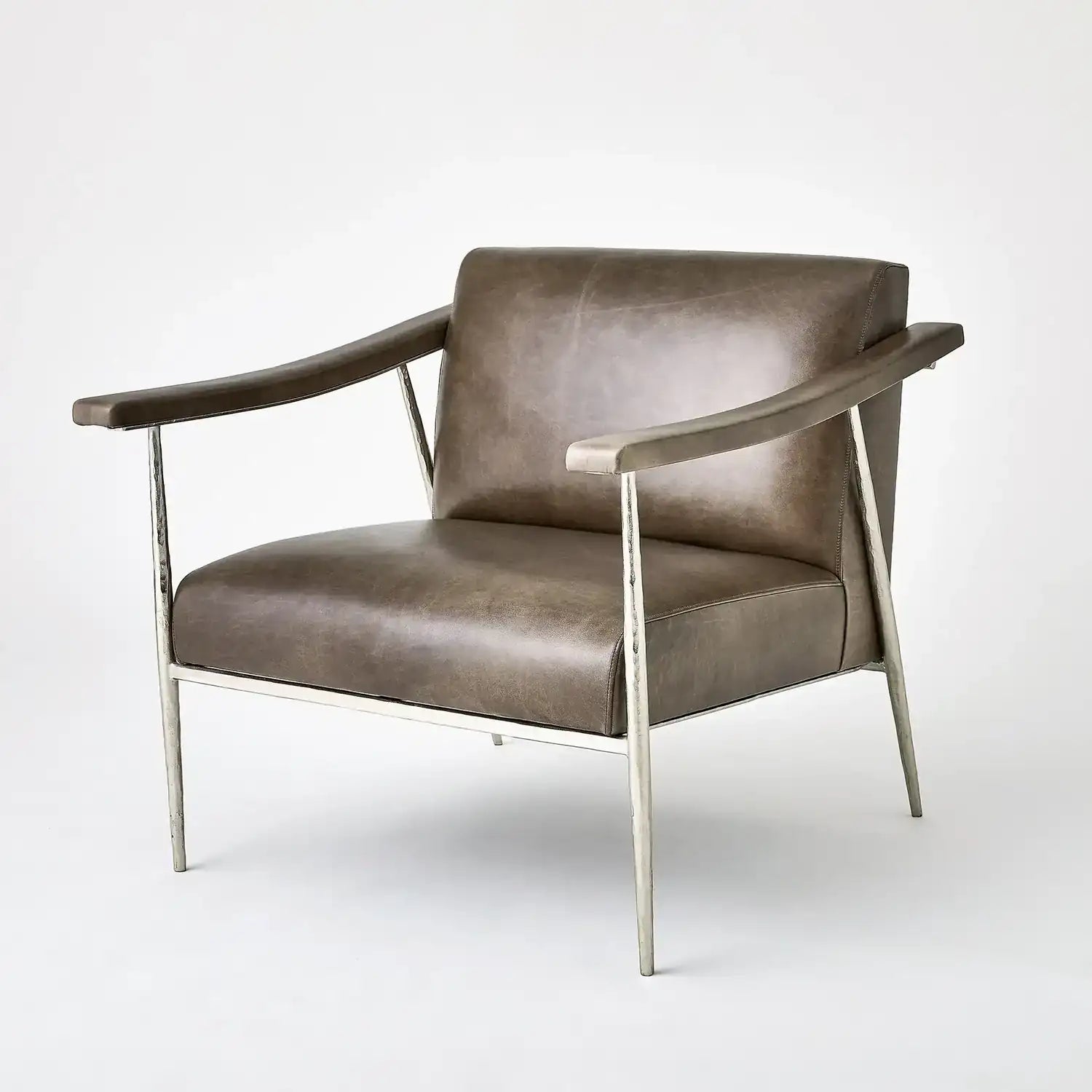 GLOBAL VIEWS L. BROOKS LEATHER CHAIR - Lounge