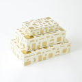 GLOBAL VIEWS BRASS JALI BOX - Decorative Accents