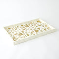 GLOBAL VIEWS BRASS JALI BOX TRAY - Decorative Accents