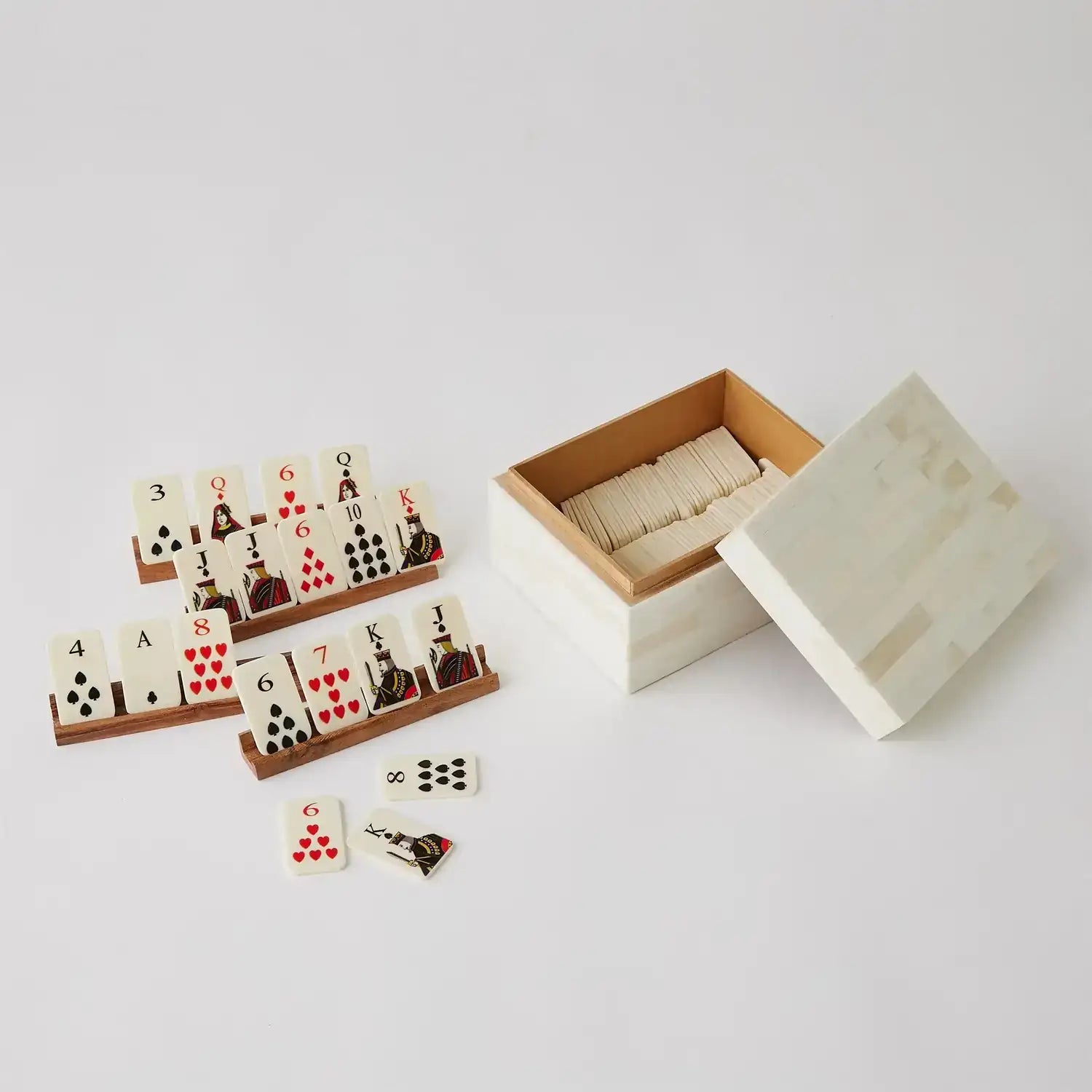 GLOBAL VIEWS BOXED BONE CARD SET - Decorative Accents