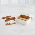 GLOBAL VIEWS BOXED BONE CARD SET - Decorative Accents