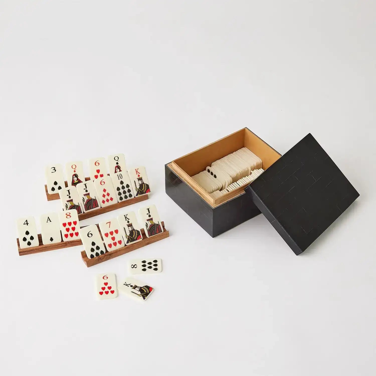 GLOBAL VIEWS BOXED BONE CARD SET - Decorative Accents