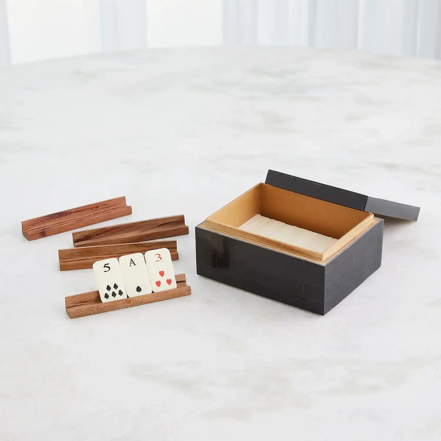 GLOBAL VIEWS BOXED BONE CARD SET - Decorative Accents