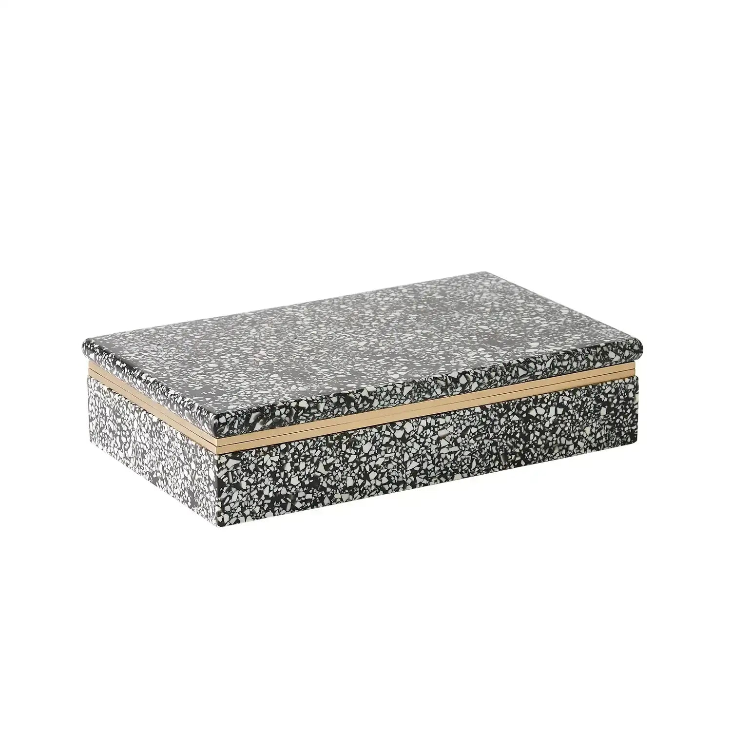 GLOBAL VIEWS TERRAZZO BOX - Decorative Accents