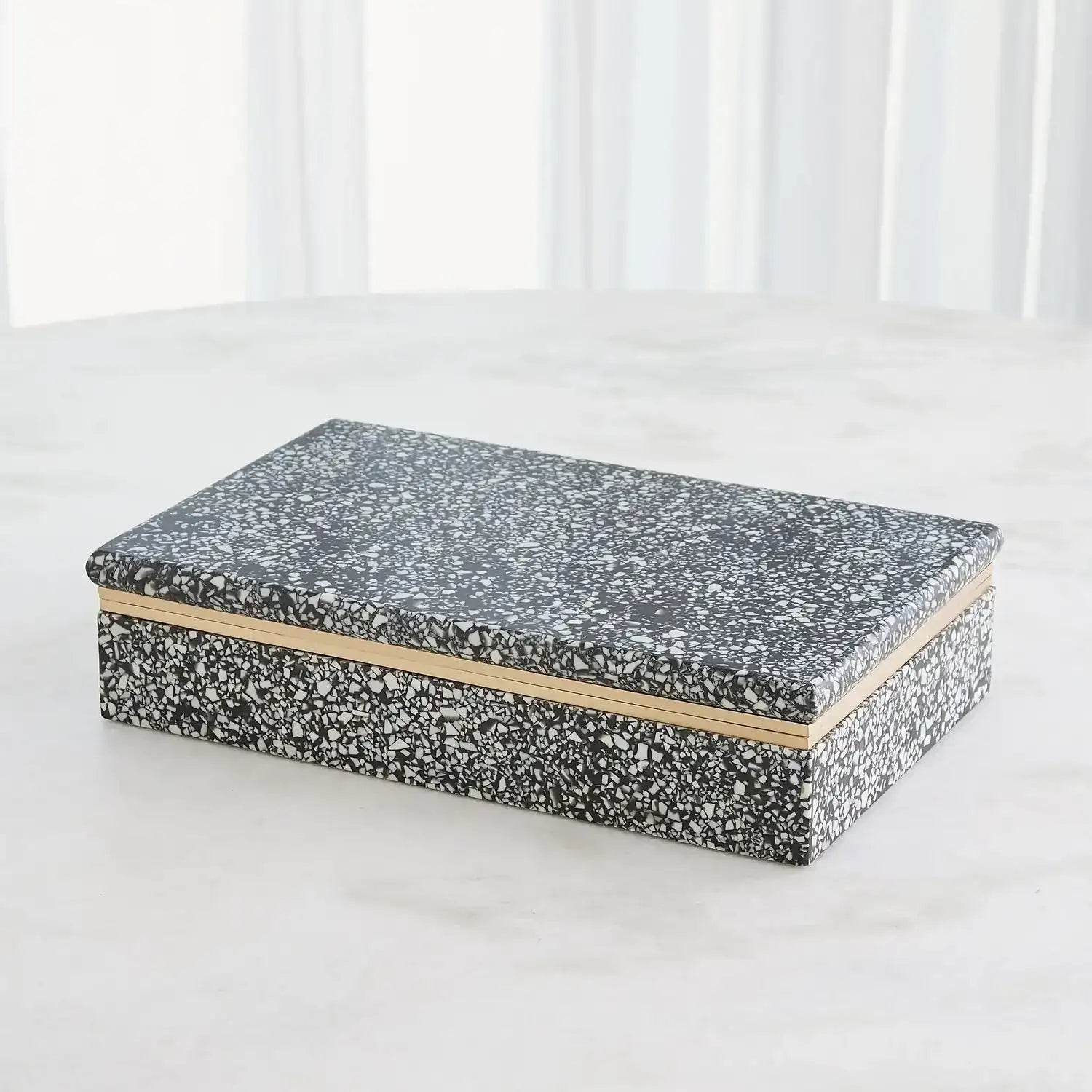 GLOBAL VIEWS TERRAZZO BOX - Decorative Accents