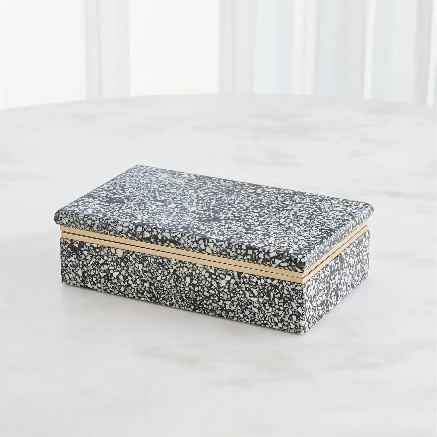 GLOBAL VIEWS TERRAZZO BOX - Decorative Accents