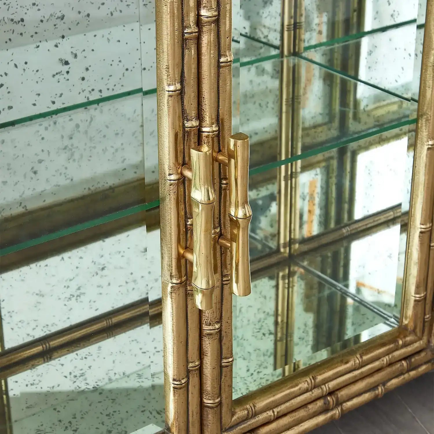 GLOBAL VIEWS BAMBOO CONSOLE - Cabinets & Bar