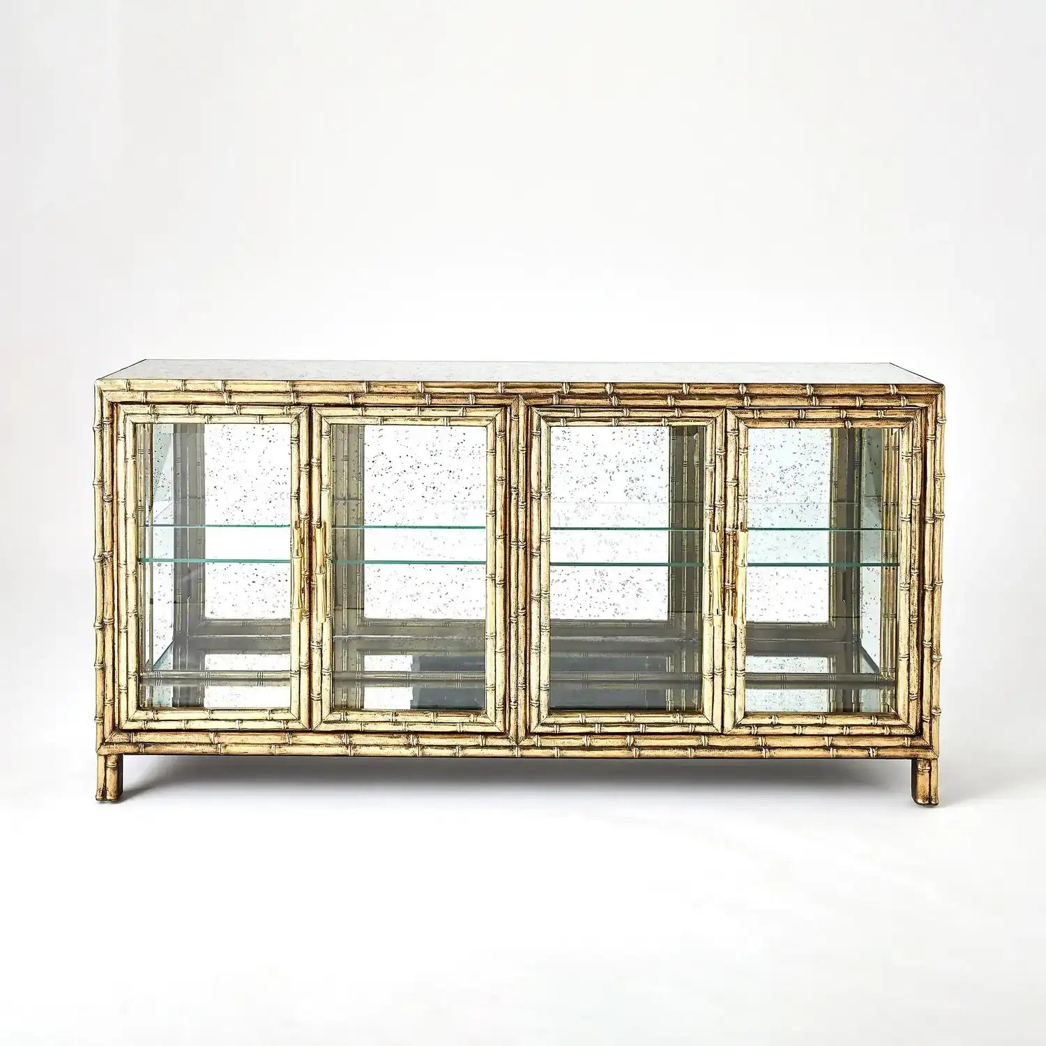 GLOBAL VIEWS BAMBOO CONSOLE - Cabinets & Bar