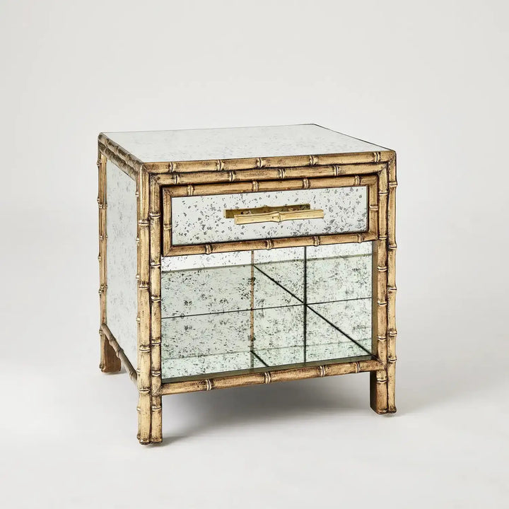 GLOBAL VIEWS BAMBOO BEDSIDE CHEST - Beds