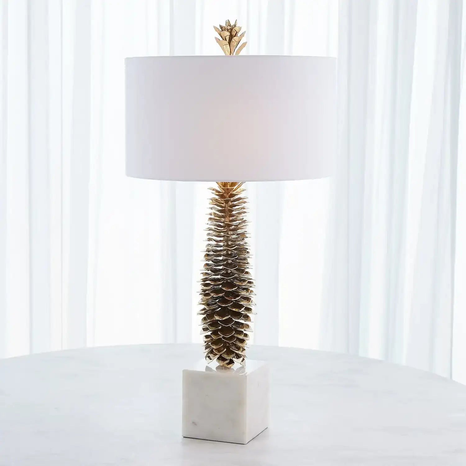 GLOBAL VIEWS PINECONE TABLE LAMP - DO NOT SHOW ON WEBSITE