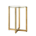GLOBAL VIEWS ICE BLOCK TABLE - Side