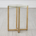 GLOBAL VIEWS ICE BLOCK TABLE - Side