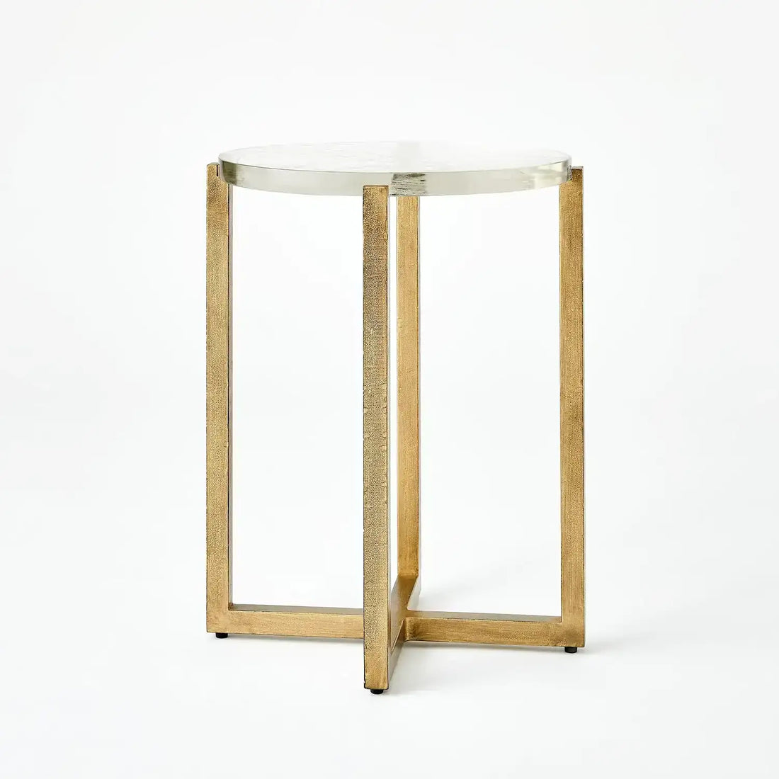 GLOBAL VIEWS ICE BLOCK TABLE - Side
