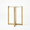 GLOBAL VIEWS ICE BLOCK TABLE - Side
