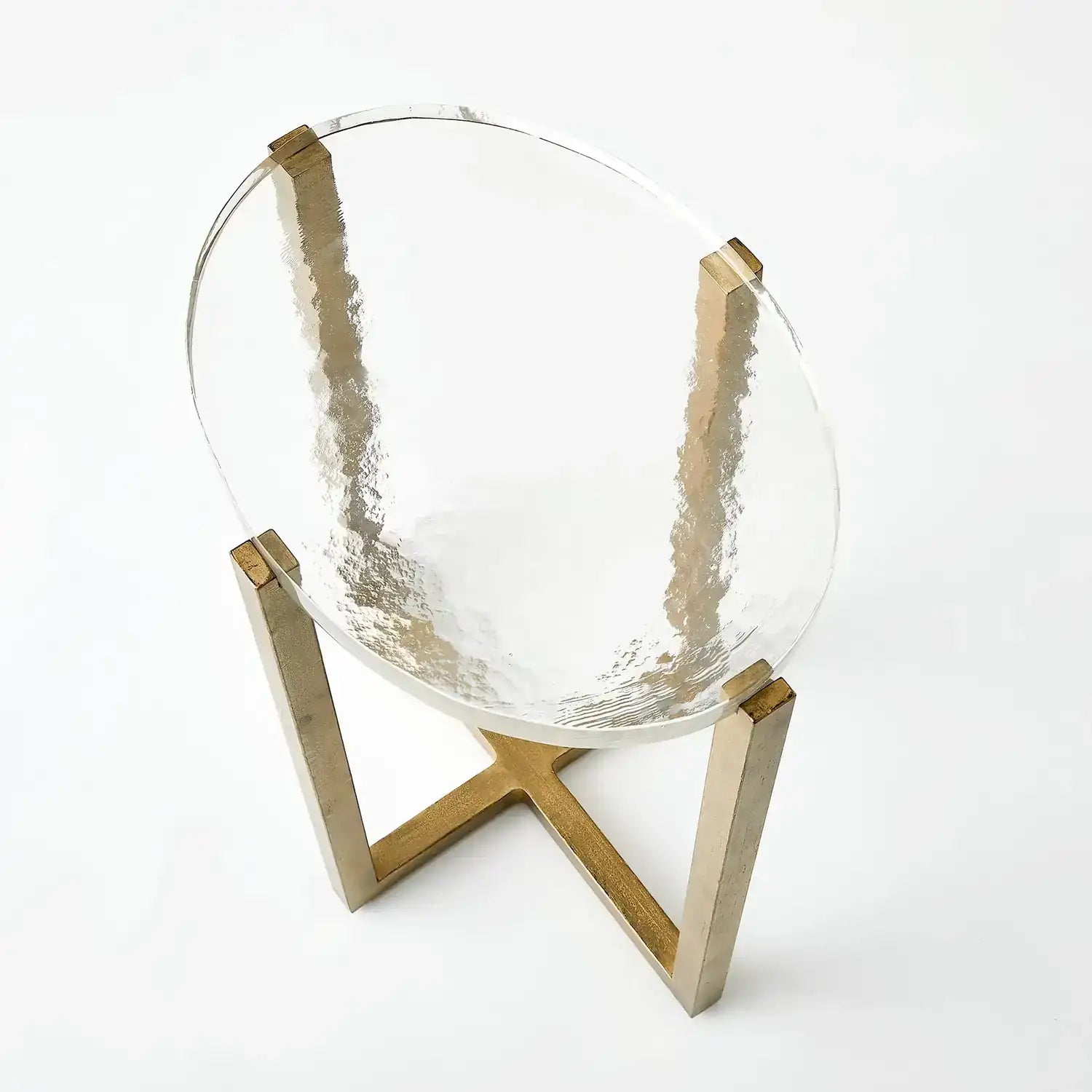 GLOBAL VIEWS ICE BLOCK TABLE - Side