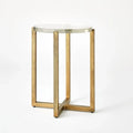 GLOBAL VIEWS ICE BLOCK TABLE - Side