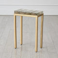 GLOBAL VIEWS ICE BLOCK TABLE - Side