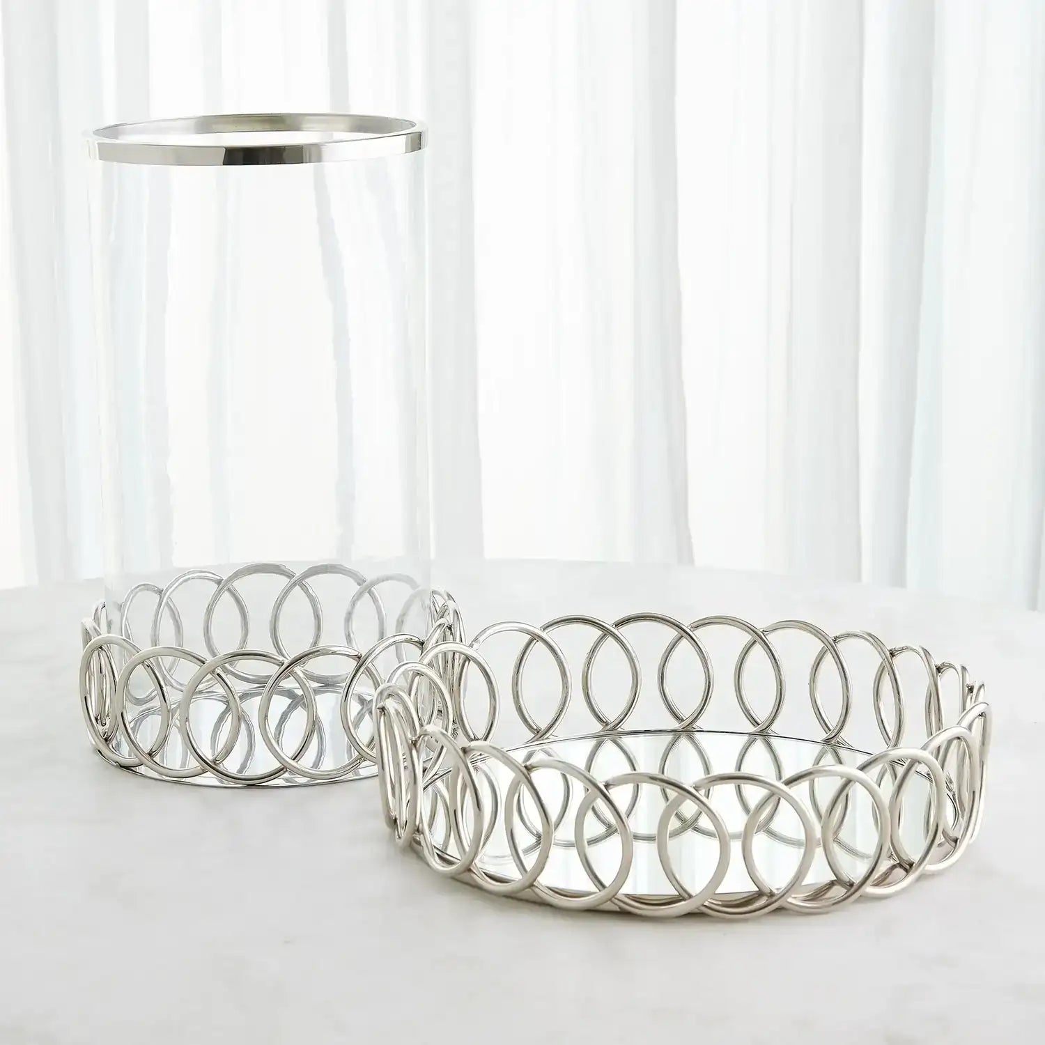 GLOBAL VIEWS LOOPS TRAY - Decorative Accents