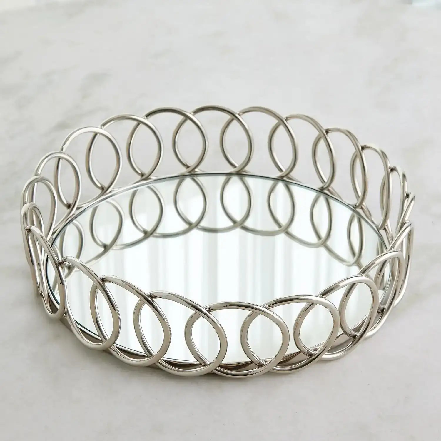 GLOBAL VIEWS LOOPS TRAY - Decorative Accents
