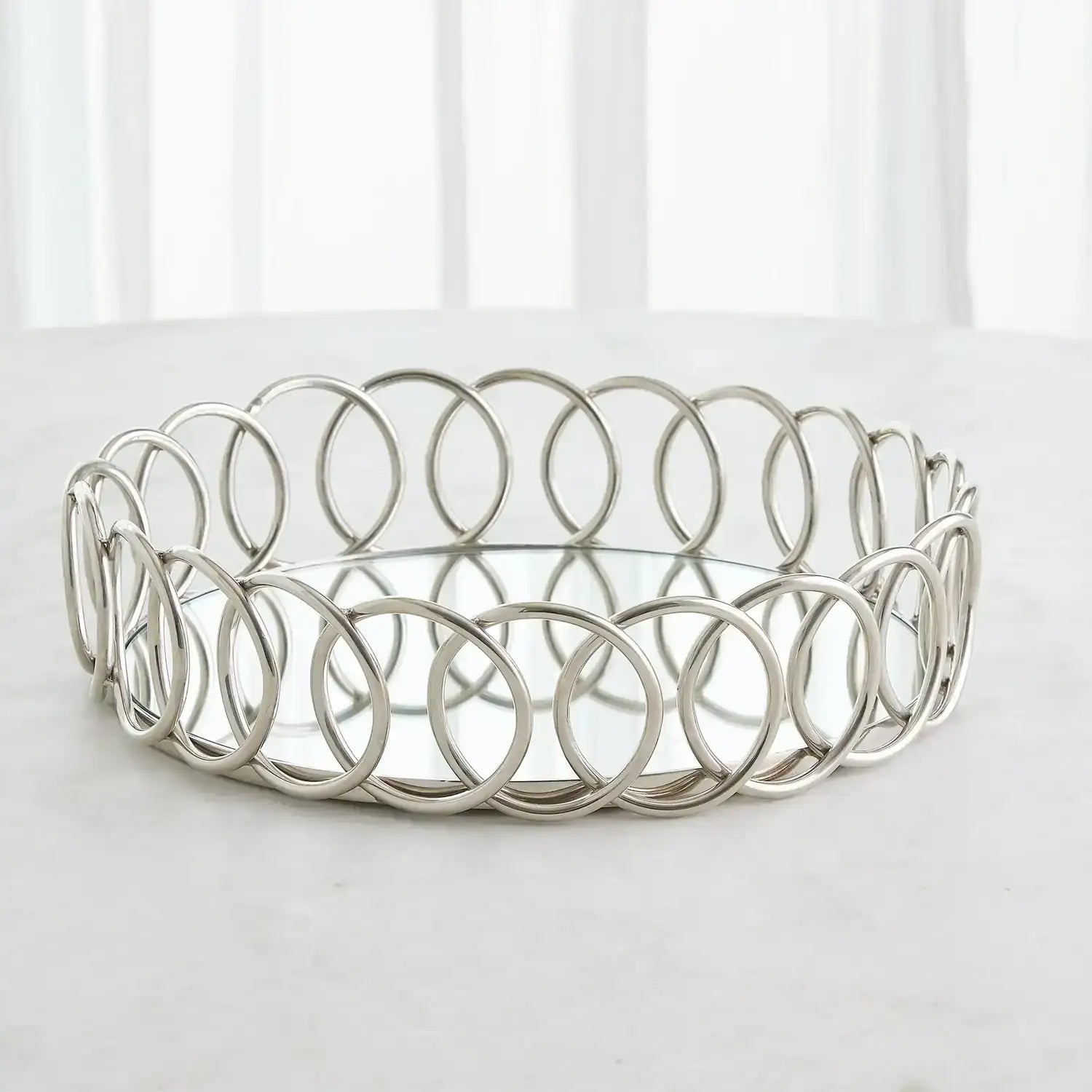 GLOBAL VIEWS LOOPS TRAY - Decorative Accents