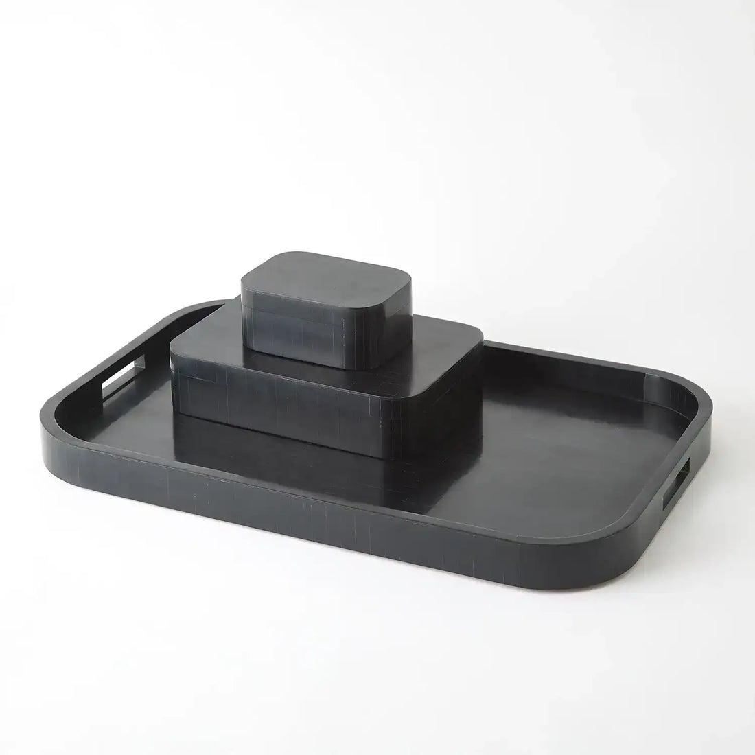 GLOBAL VIEWS SUPER ELLIPSE TRAY - Decorative Accents