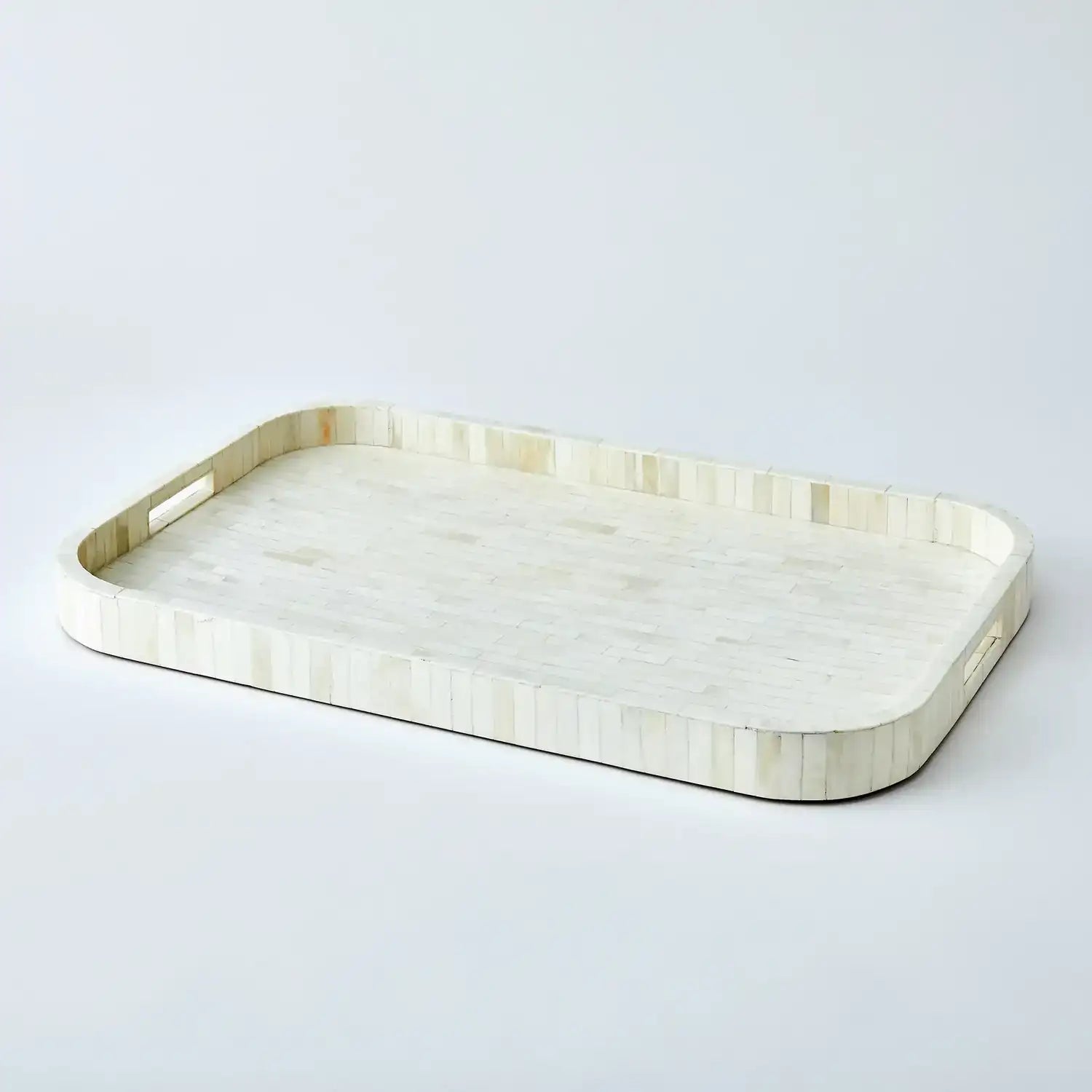 GLOBAL VIEWS SUPER ELLIPSE TRAY - Decorative Accents