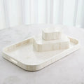 GLOBAL VIEWS SUPER ELLIPSE TRAY - Decorative Accents